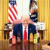 Donald Trump promoting-Lulu-Moonshine-Cocktail Paraguay
